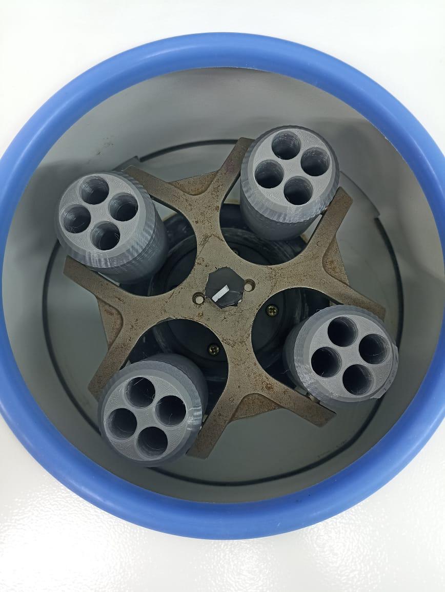 Cartuchos para tubo de centrífuga Inbras