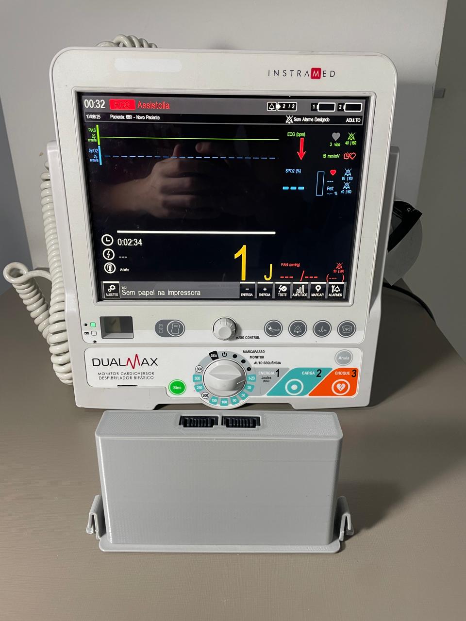 Case de bateria - Cardioversor InstraMed Dualmax